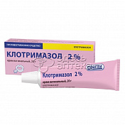 Клотримазол крем вагинальный 2% туба, 20 г (Эспарма ГмбХ)