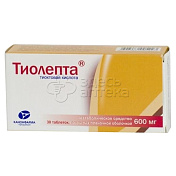 Тиолепта табл. 600мг N30