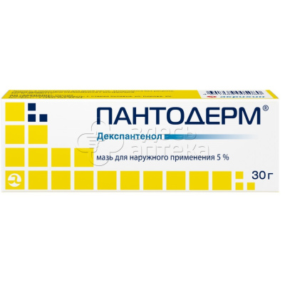 Пантодерм мазь 5% 30г