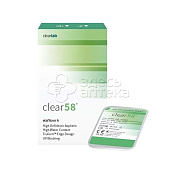 Мягкие контактные линзы CLEAR58 8,7/-3,75/14,0 6 штук