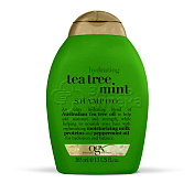 OGX Освежающий шампунь для кожи головы с маслом Чайного дерева и мятой Extra Strength Refreshing Scalp + Teatree Mint 385мл
