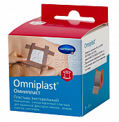 Пластырь Omniplast из текстильной ткани 5см х 5м