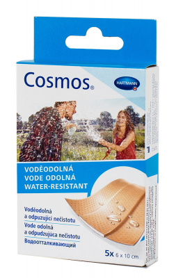 Пластырь Cosmos water-resistant 6х10см (535103) N5