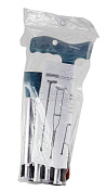 Трость складная B.Well rehab WR-412  с Т-образной ручкой , серебро, регулировка по высоте 80-90 см, нагрузка до 100кг
