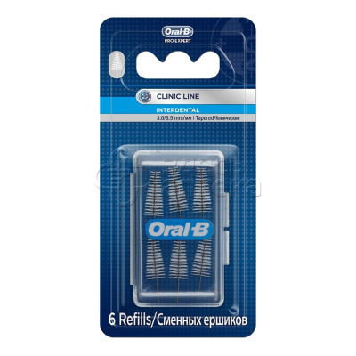 Ершик Oral-b Pro-Expert Clinic Line конические сменные N6