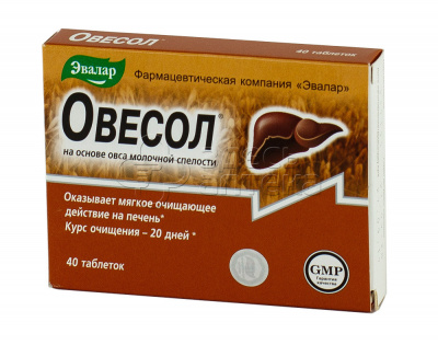 Овесол табл. 250мг N40