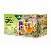 Чайный напиток Живые травы Алтай-Селигор, 20 фильтр-пакетов по 1,5г