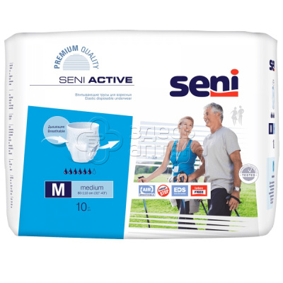 Подгузники-трусы Seni active М N10