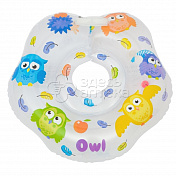 Надувной круг на шею для купания малышей Owl от Roxy- Kids Рокси Кидс
