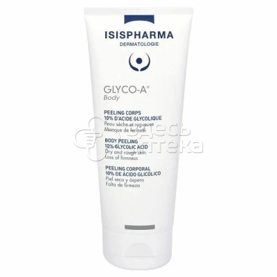 Исис Фарма GLYCO-A Body Пилинг для тела 10% гликолевой кислоты, туба, 200 мл