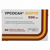 Урсосан Форте табл. п.п.о. 500мг N50