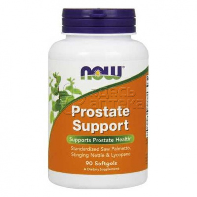 Now Prostate Support Поддержка простаты, 90 капсул