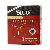 Презервативы Sico Sensitive (контурные) N3