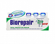 Биорепеер Biorepair Зубная паста Total Protective Repair Комплексная защита 75мл RDA60