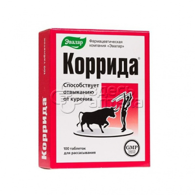 Коррида + 500мг, 100 таблеток