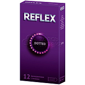 Reflex Dotted презервативы в смазке с точками 12 шт