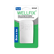 Бинт когезивный самофиксирующийся Wellfix 4м х 8см