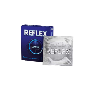 Reflex Classic презервативы в смазке 3 шт