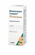 Мометазон Сандоз спрей назалн 50мкг/доза фл 18г N1