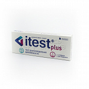Тест на беременность ITEST Plus, 2 тест-полоски