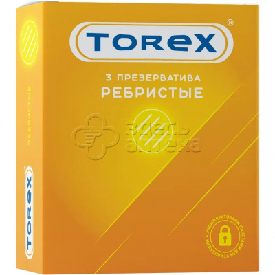 Torex Презерватив ребристые N3