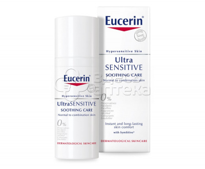 Eucerin Эуцерин ULTRASENSITIVE крем успокаивающий для чувствительной кожи нормального и комбинированного типа, 50мл