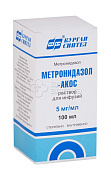 Метронидазол раствор для инфузий 5мг/мл флакон, 100мл