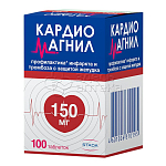 Кардиомагнил табл. 150мг + 30,39мг N100