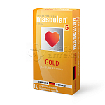 Презервативы Masculan 5 Ultra Gold(утонченный латекс золотого цвета), 10шт