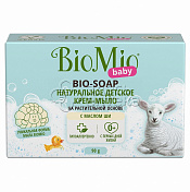 Детское туалетное крем-мыло BioMio с маслом Ши с первых дней жизни 90 г