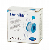 Лейкопластырь Omnifilm пористый (прозрачный) 2,5см х 5м