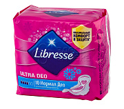 Прокладки Libresse Invisible normal wing deo frech 10 шт