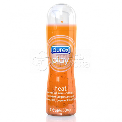 Гель-смазка лубрикант Durex play-heat 50мл