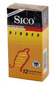 Презервативы Sico Ribbed (ребристые) N12