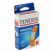 Лейкопластырь Teneris Sensitive бактерицидный 19 х 76мм N20