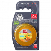 Зубная нить Сплат Объемная Professional DentalFloss с ароматом апельсина и корицы 40 м