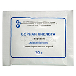 Борная кислота порошок, 10г