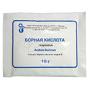 Борная кислота порошок, 10г