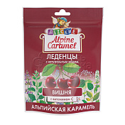 Alpine Caramel Альпийская Карамель детские с натуральным медом и витамином со вкусом Вишни 75 гр