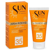 SUN EXPERT by KRASSA Крем-флюид для лица и зоны декольте SPF 35 Apalight комплекс 50мл