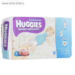 Подгузники-трусы Huggies Little Wolkers 13-17кг для мальчиков 15 шт