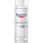 Eucerin Эуцерин DERMATOCLEAN тоник освежающий и очищающий, 200мл