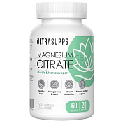 Ultrasupps Магния цитрат капс, 60 шт