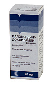 Валокордин -Доксиламин капли 25 мг/мл 20мл