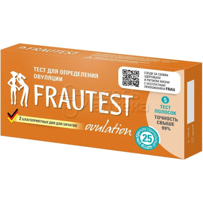 Frautest Ovulation Фраутест Тест на овуляцию, 5шт