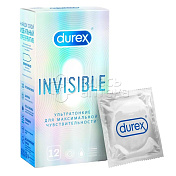 Презервативы Дюрекс Invisible (ультратонкие), 12 шт