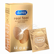 Презервативы Дюрекс Real feel, 12 шт