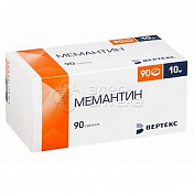 Мемантин 90 таблеток 10мг 